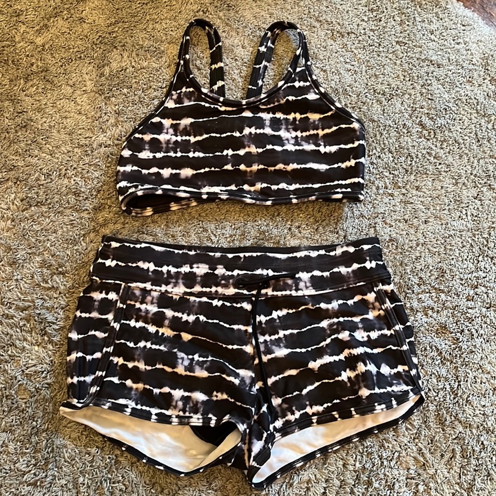Athleta reversible kids bathing suit